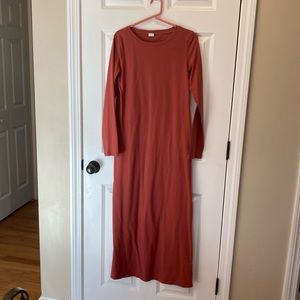 Women’s long sleeve maxi dress size small